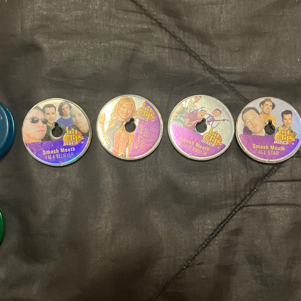 Tiger Electronics Hit Clips Music Cartridges Lot of 4